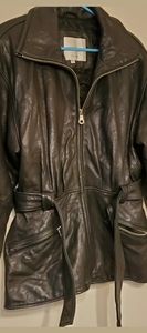 Andrew Marc Addition Men's Black Leather Jacket